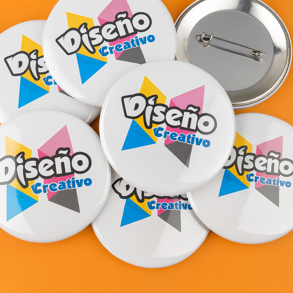 Pin, Botón de 58 mm Publicitario