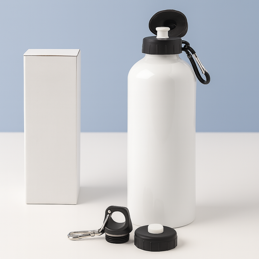 Tomatodo Blanco con Doble Tapa de 750ml,<br />