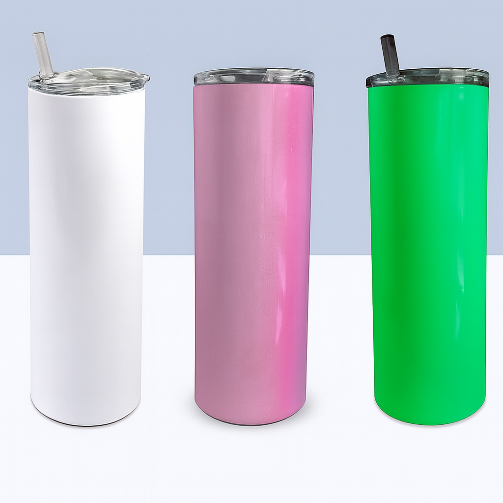 Tumbler Rosa UV y Fluorescente de 600ml,<br />
