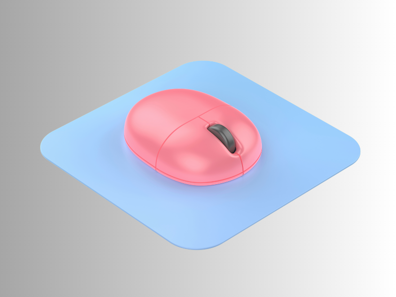 "Mouse pad rectangular personalizado de 28.9 x 24 cm hecho de neopreno con impresión full color y base antideslizante"