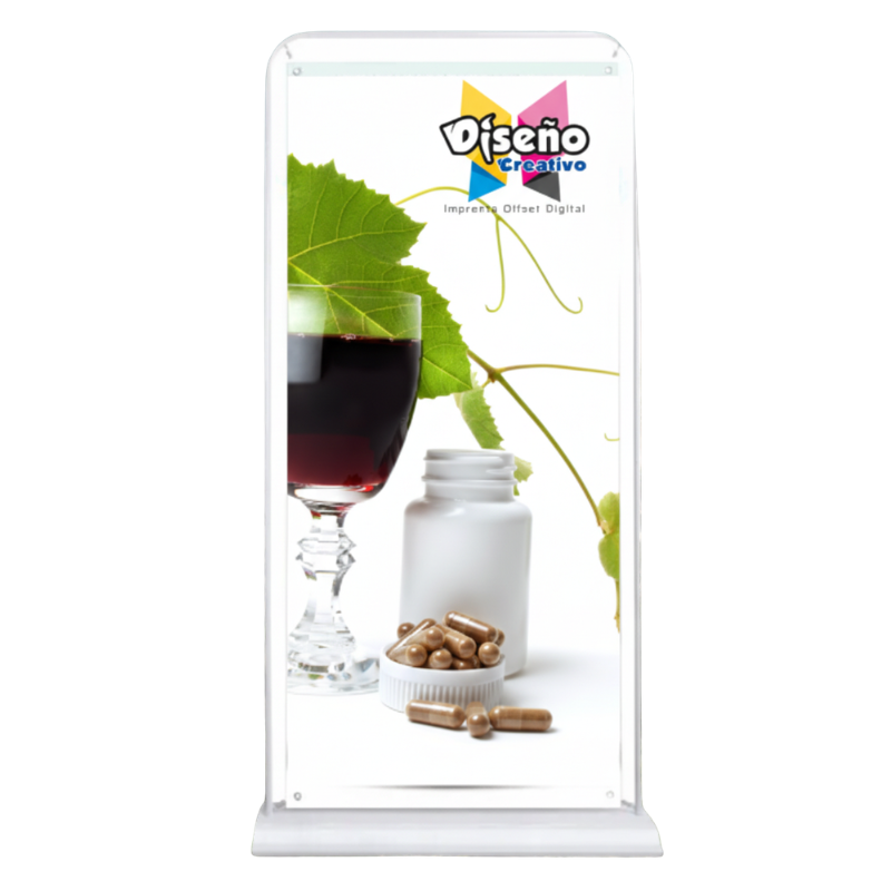 Display Banner con Soporte de Piso