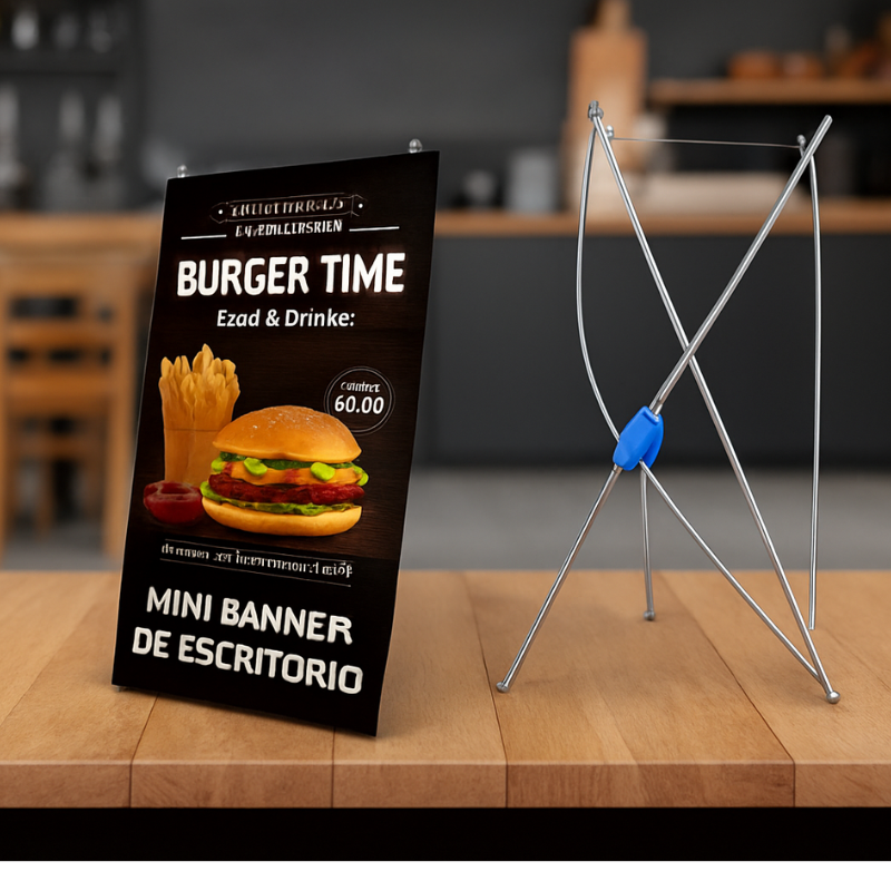 X Banner de Escritorio A3