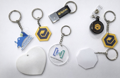 Llaveros en Acrílico Personalizados